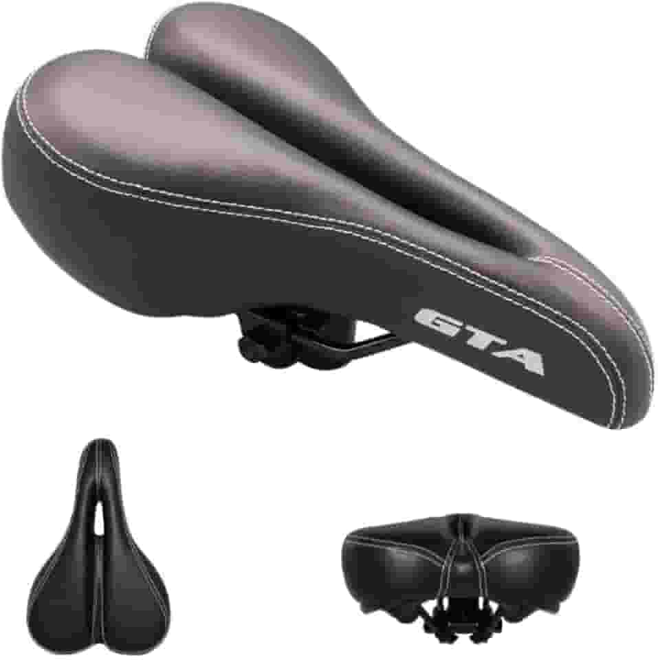 Selim Banco Bike Spinning Vazado Confort Mtb Espuma Macia