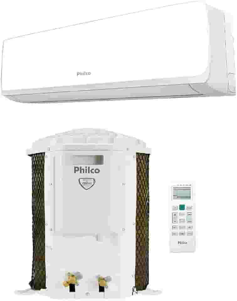 Ar Condicionado Split Philco Hi Wall 9.000 BTU/h Quente e Frio Monofasico Branco PAS9QT 220V