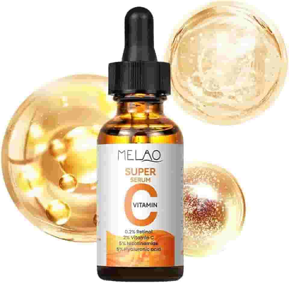 Vitamin C Super Face Serum, 30ml, with Retinol, Niacinamide and Hyaluronic Acid