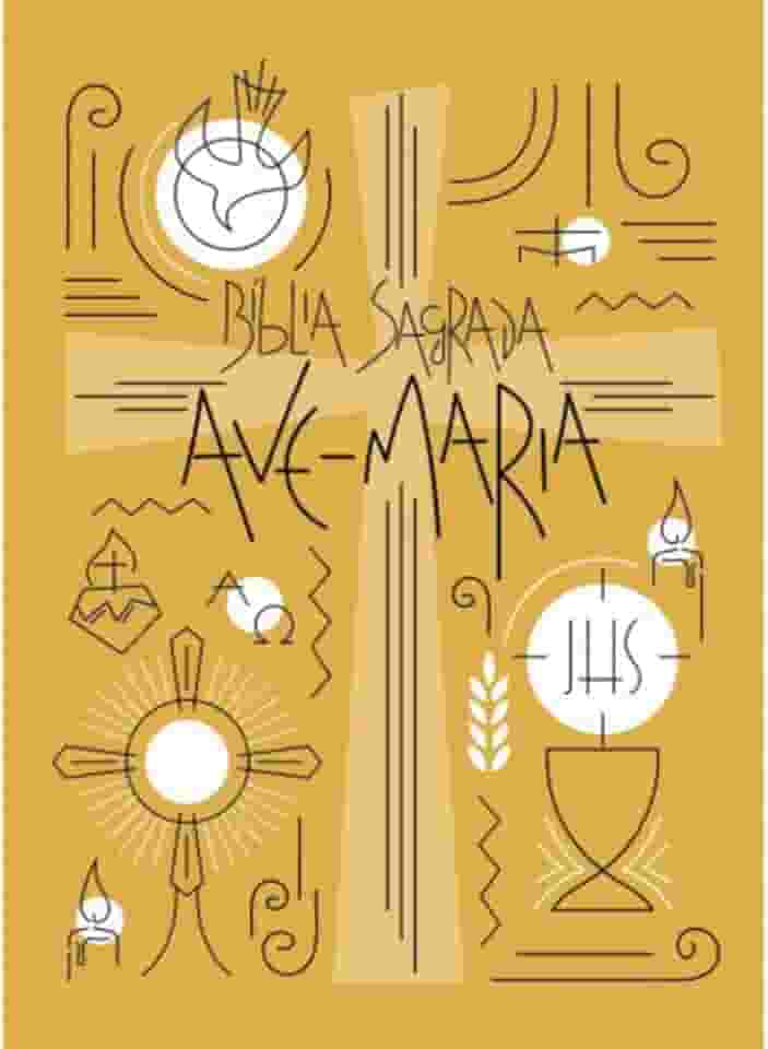 Bíblia Sagrada Ave-Maria - Capa Símbolos
