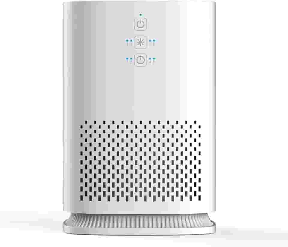 Purificador de Ar Life EPI081D para Casa com Filtro HEPA Silencioso, Elimina Poeira, Pólen e Odores, Ideal para Quartos e Salas