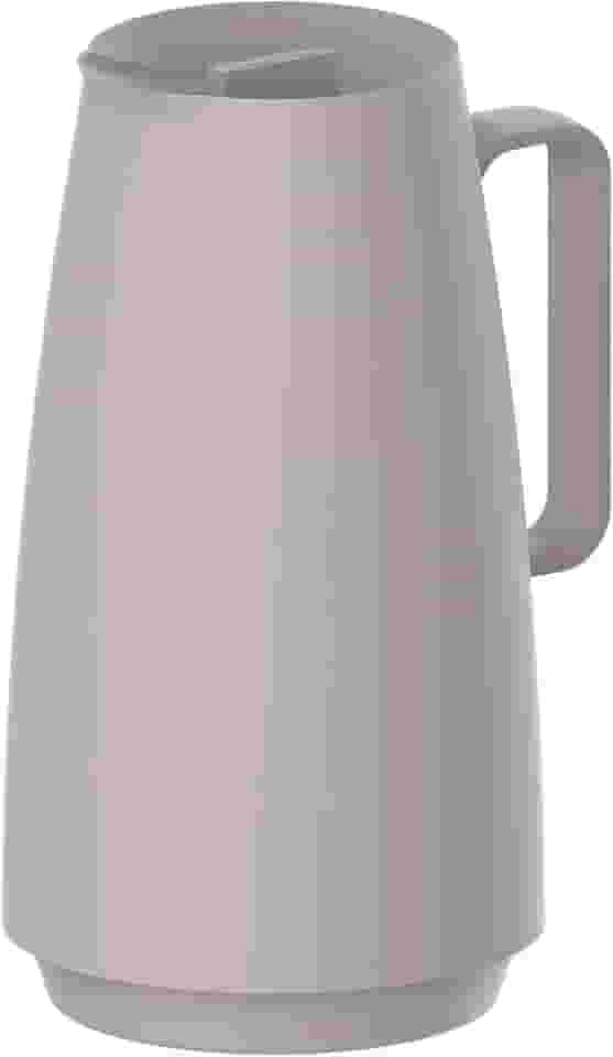 Bule Térmico Tramontina Exata em Plástico Bege com Ampola de Vidro 500 ml