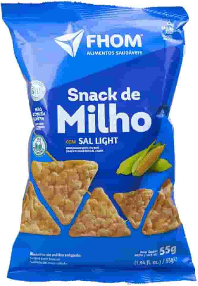 Snack de Milho Sal Light 55g