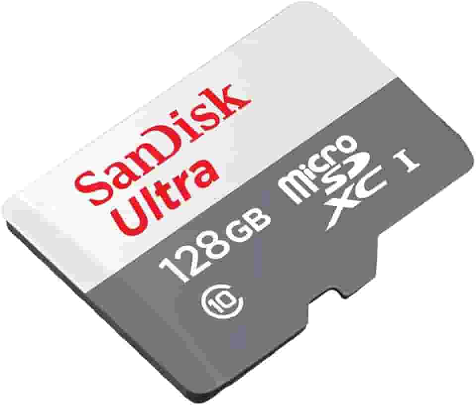 Cartão de Memória Sandisk 128GB Classe 10 SDSDQUNR 128G-GN6TA Micro SD