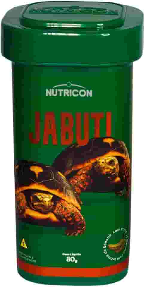 Nutricon Jabuti 80g Nutricon Para Todos Os Tipos de Peixe Médio Todas As Fases,