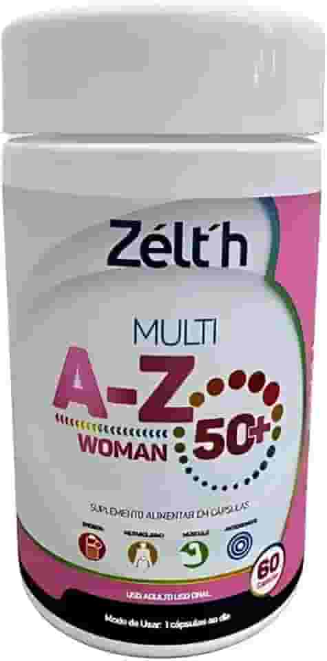 Suplemento Mulher 50+ Zelth Multi A-Z 60 Cápsulas