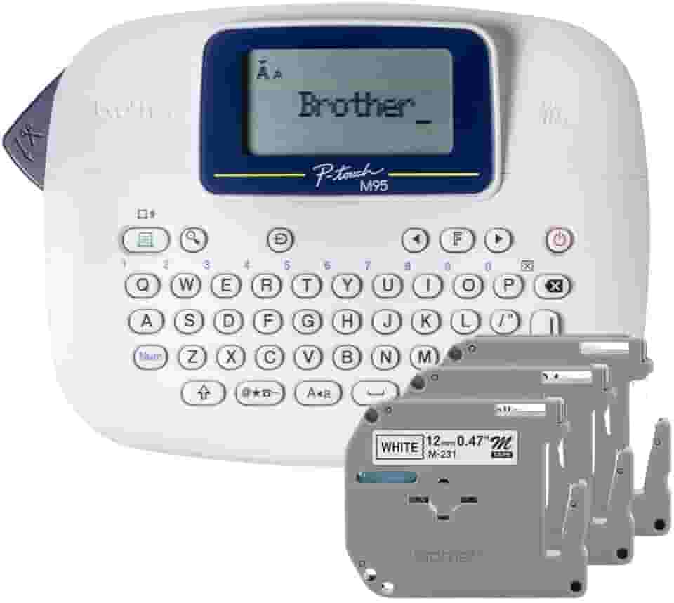 ROTULADOR ELETRONICO BRANCO PTM95 COM 3 FITAS