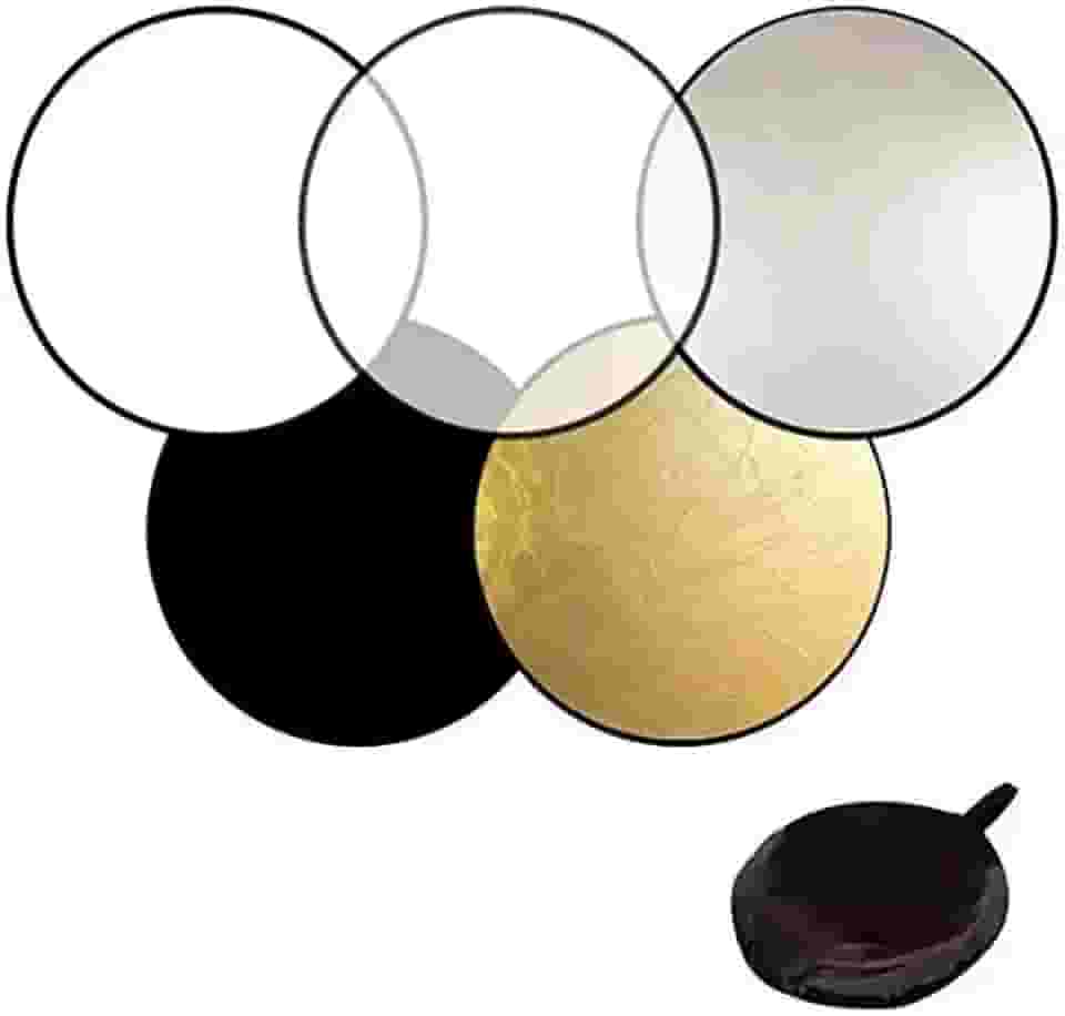 Rebatedor Refletor Difusor circular 5 Em 1 De 60cm Foto