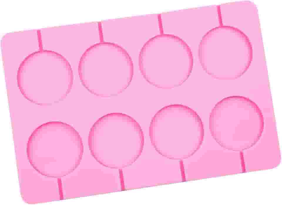 Forma De Silicone Molde Pirulito 5cm Artesanal Confeitaria