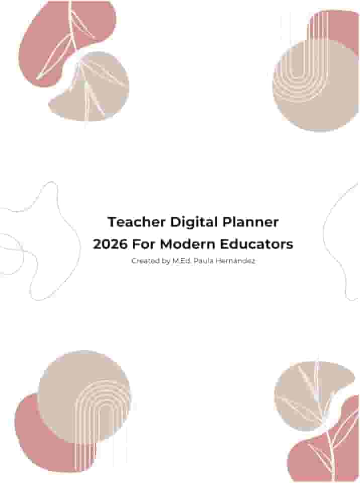 Teacher Digital Planner 2026