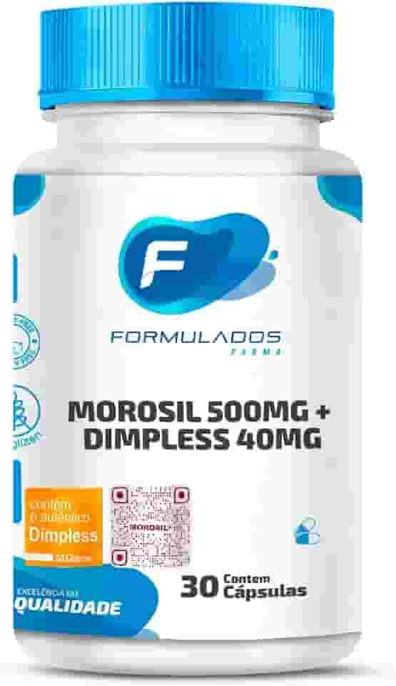 Suplementos Dimples® + Morosil® 30 Cápsulas Com Selo Autenticidade