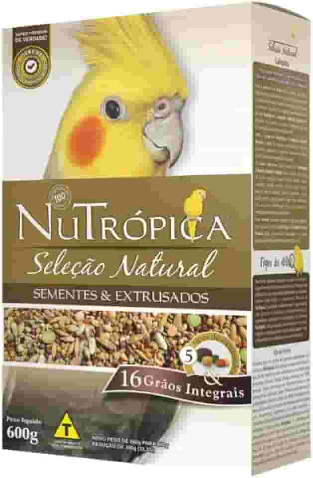 Ração Para Calopsita Seleção Natural 600g Nutrópica