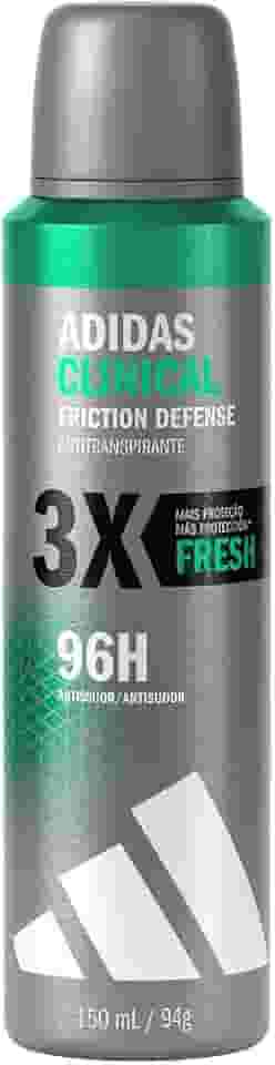 Desodorante Adidas Clinical Masculino Aerossol Antitranspirante Fresh 150ml
