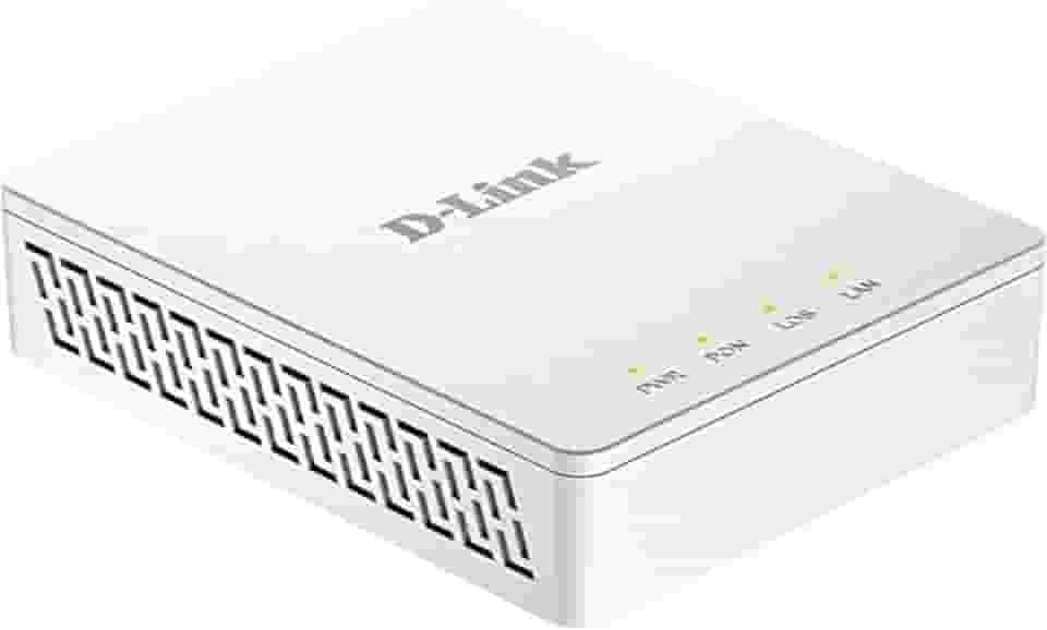 D-Link MODEM ONU D-LINK LAN GIGABIT-ETHERNET + PORTA SC/APC - DPN-101G, Branco