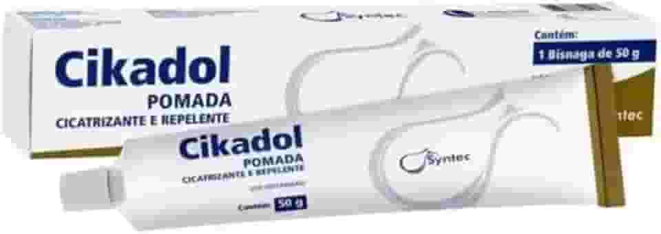 Syntec Cikadol Pomada Cicatrizante E Repelente Cães E Gatos 50G