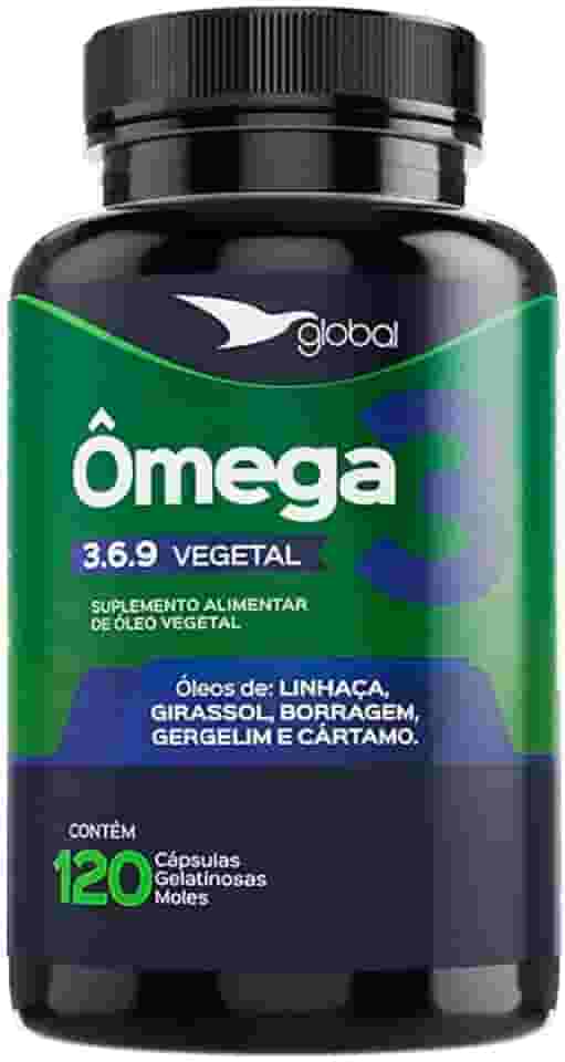 Ômega 3 6 9 Global Suplementos 120 Cápsulas