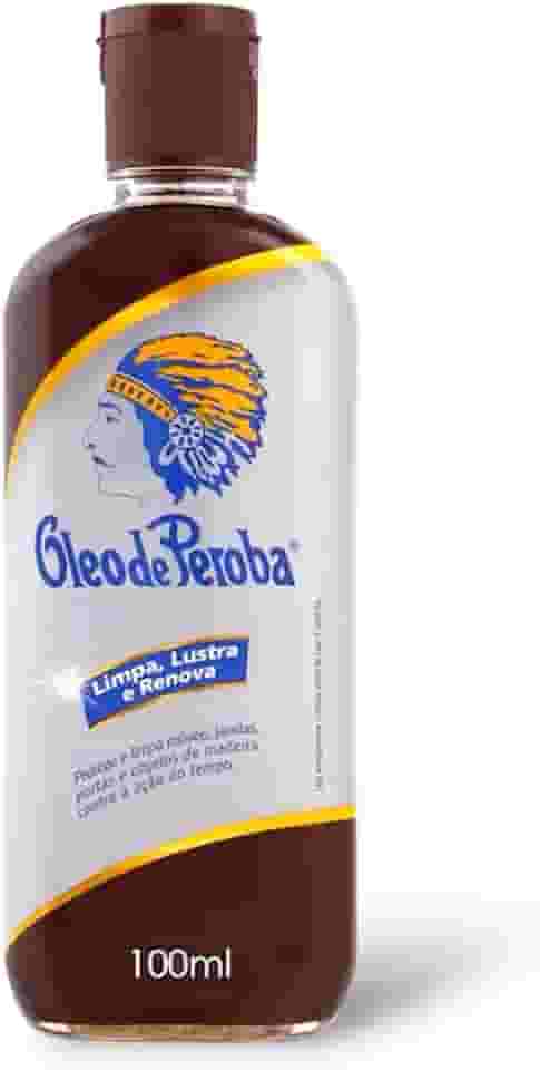 Óleo De Peroba King 100ml Tradicional Limpa Lustra Madeira