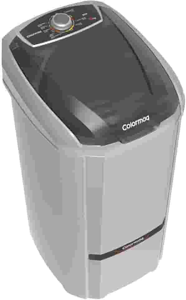 Colormaq Máquina de Lavar Roupa Semiautomática Tanquinho 15 KG LCS 15 Prata 127V