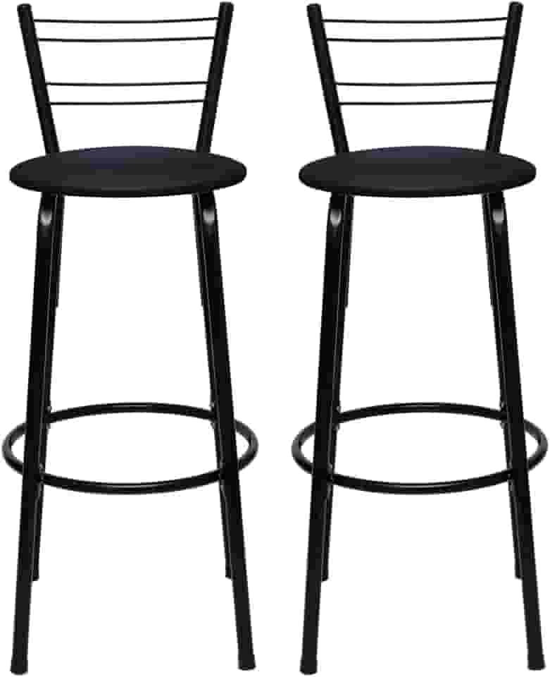 Kit 2 Banqueta Alta para Balcão Cozinha Premium de Junco