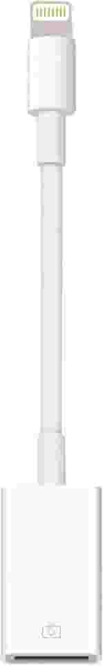 Adaptador de câmera Lightning para USB, adaptador de cabo Lightning fêmea USB OTG para iPhone selecionado, modelos iPad, câmera de conexão, leitor de cartão mouse teclado