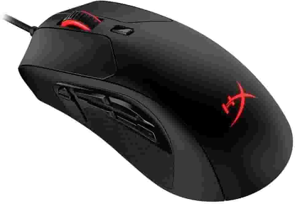 Mouse Gamer HyperX Pulsefire Raid RGB 16000DPI HX-MC005B, PRETO