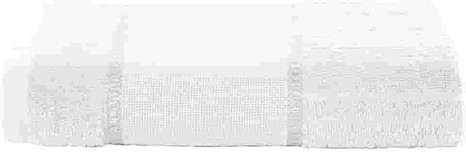 Toalha De Rosto Firenze III Para Bordar, Liso, 50cm X 80cm, Dohler S.A. (0000 - BRANCO, 50cm X 80cm)