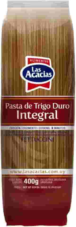 Macarrão de Sêmola de Trigo Durum Integral Fettuccine Las Acacias 400g