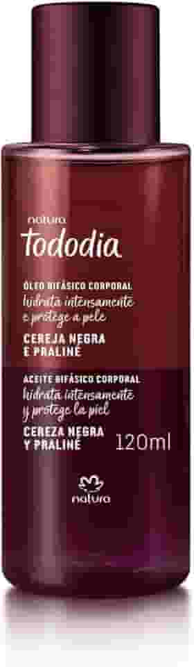 Natura Tododia Cereja Negra e Praliné Óleo Bifásico Corporal 120ml