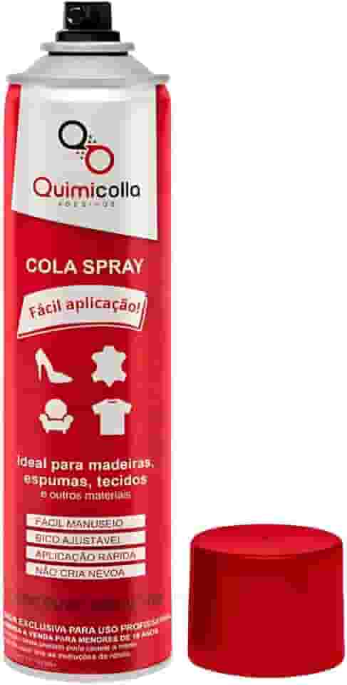 Cola Spray 340g Tapeceiro Madeira Espuma Acústica E Tecido
