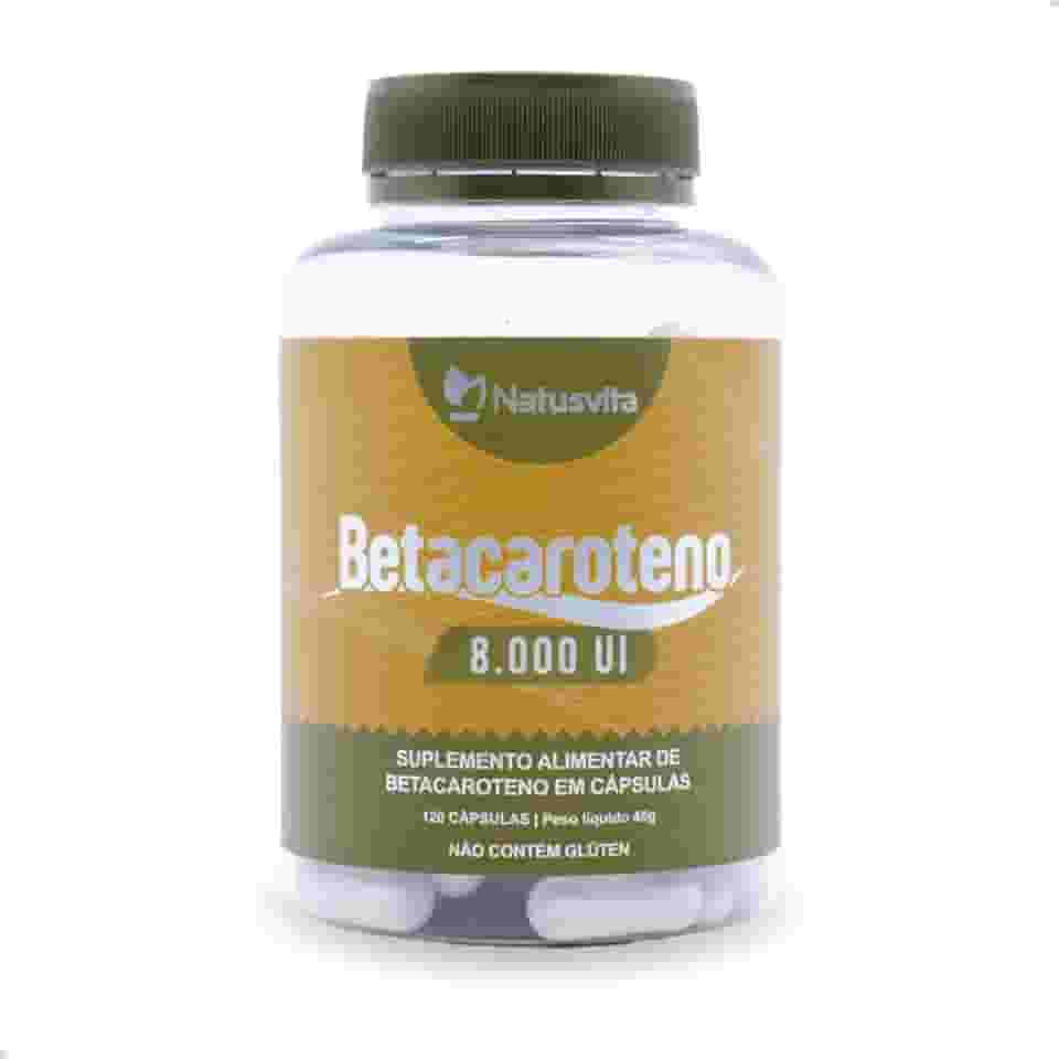 Betacaroteno 8.000 UI (8X + Concentrado) (1 Und. 120 Cápsulas)
