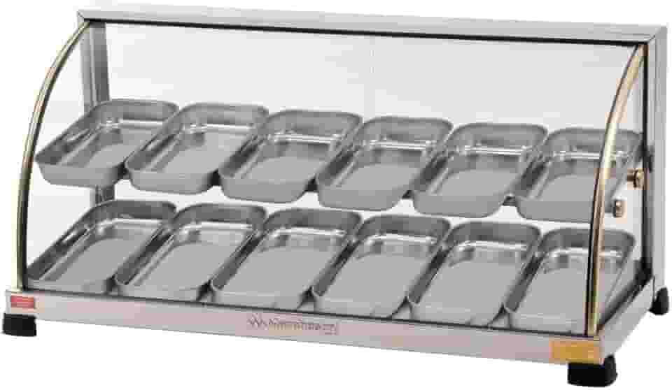 Estufa Curva Dupla, 12 Bandejas, 220v, Marchesoni, Ouro Ef.2.222, Inox