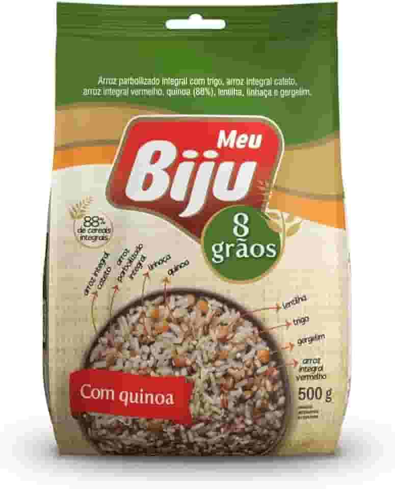 MEU BIJU Arroz 8 Graos Integrais Com Quinoa 500G