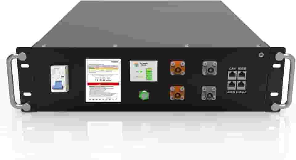 Bateria LiFePO4 de 48V 100AH - Alta capacidade 5120Wh com comunicação CAN e RS485, bateria inteligente BMS 48V 100A para sistema solar, RV, off-grid, UPS e Camping, 6000 ciclos, bateria de lítio para