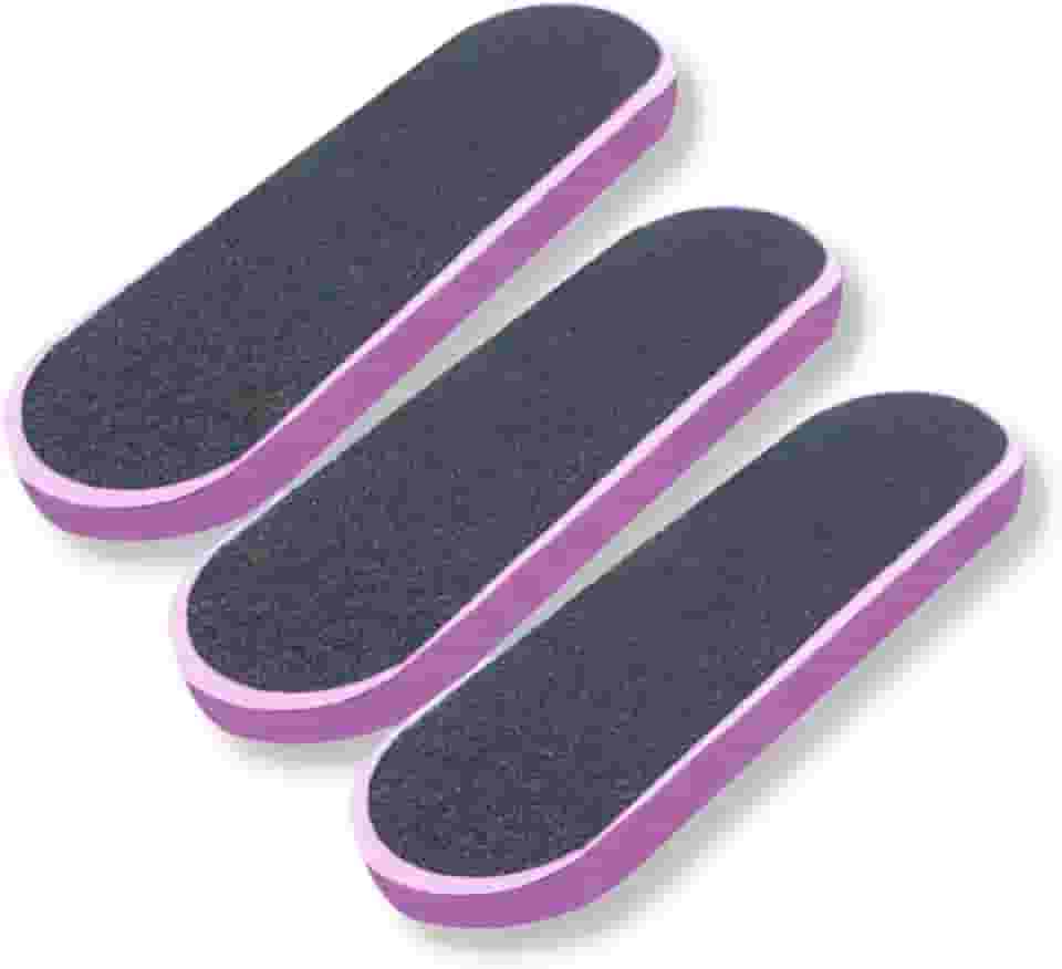 Kit 3 Lixas Soft E.V.A Grandes para Pés Rachaduras Calos Spa