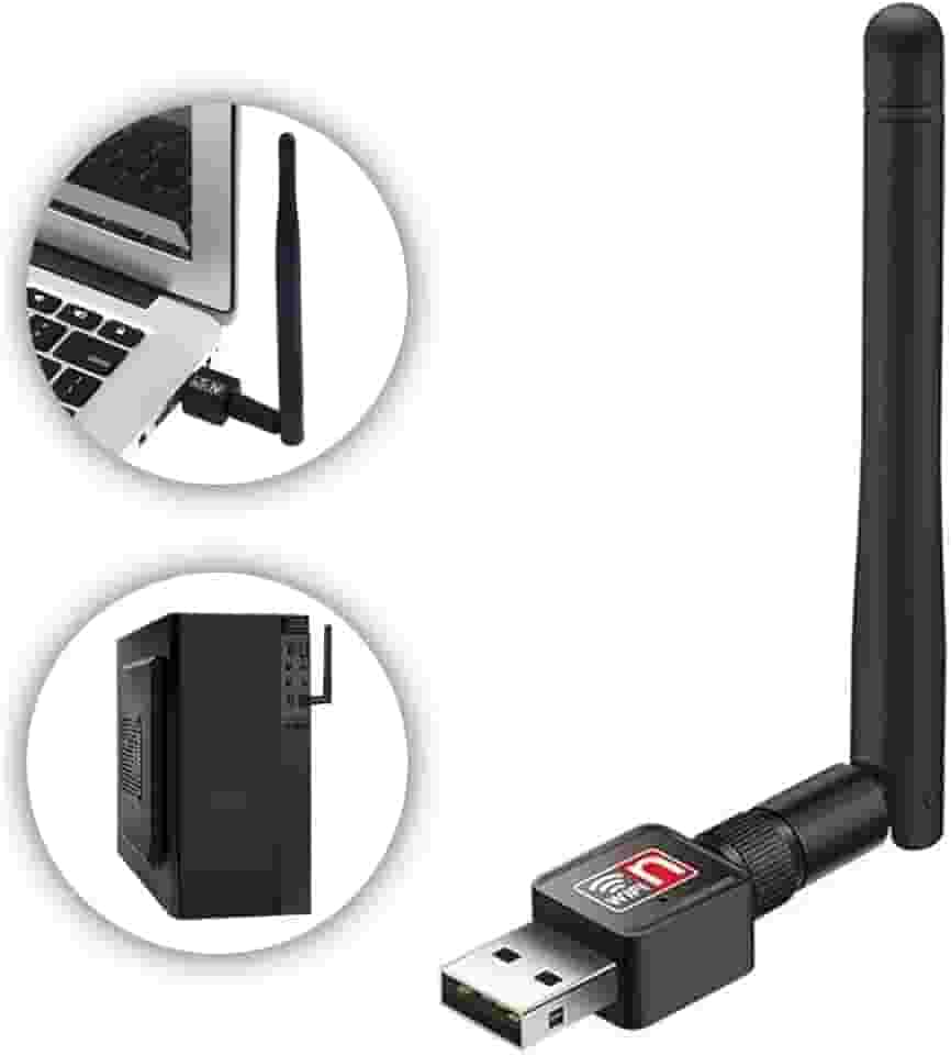 Adaptador Wifi Receptor Wireless 1200mbps Usb Pc E Notebook