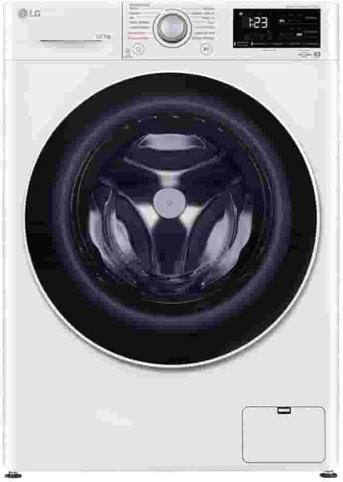 Lava e Seca Smart com Inteligência Artificial AIDD 12Kg LG VC5 CV3012WC5 Branco (110, Volts)