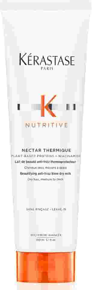 Kérastase Nutritive Nectar Thermique, Leave-In Protetor Térmico Anti Ressecamento com Proteínas Vegetais e Niacinamida para Cabelos Médios a Grossos,150ml