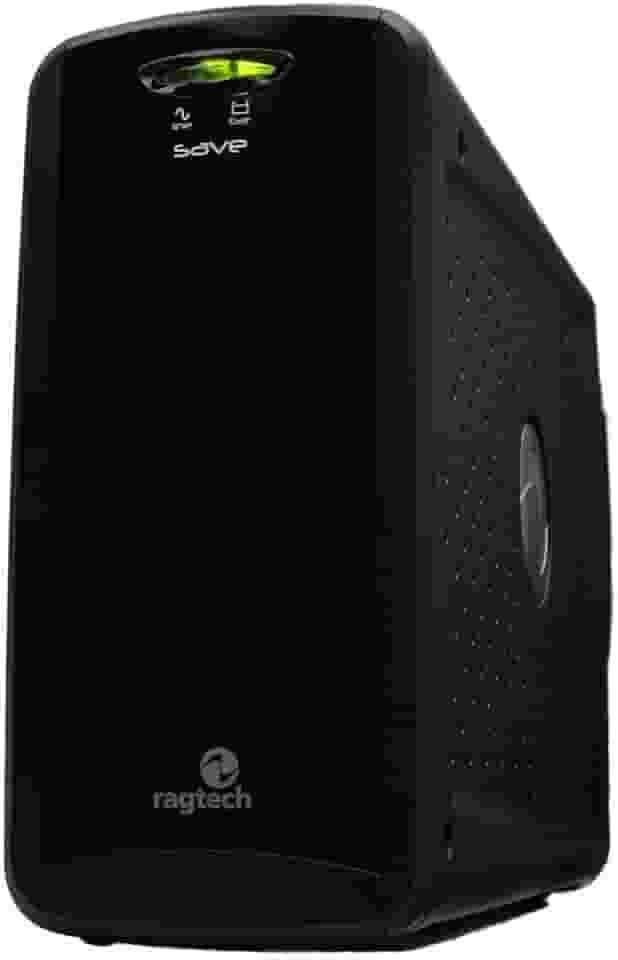 RAGTECH – Nobreak New Save Home NSH 600 – 600VA/300W – 1 bateria 12V/5Ah – Bivolt – 6 tomadas – Modelo 4125