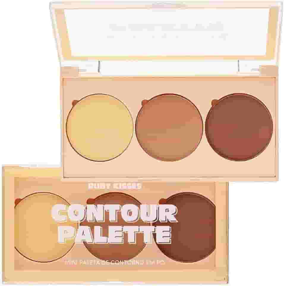 Kiss - Rk Mini Paleta Contorno 3 Cores Mcp01B Light Med
