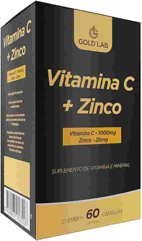 Vitamina C + Zinco C/60 Cápsulas - Gold Lab