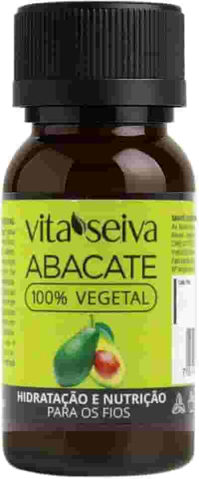Oleo Capilar de Abacate Óleo de Abacate Puro Abacate Tratamento Fios Ressecados Brilho Intenso e Maciez Profunda 30ml