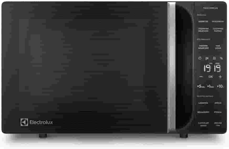 Micro-ondas Electrolux 23L Preto Efficient com Descongelamento Assistido (ME23P) - 127V