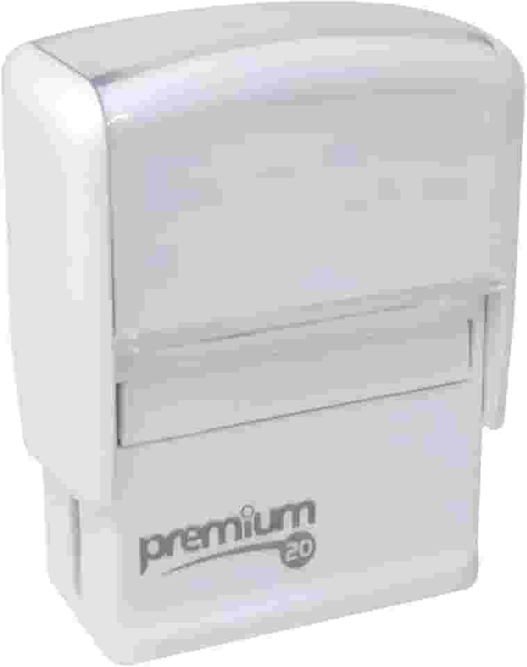 Carimbo Para Personalizar Premium 20 Branco (Branco)