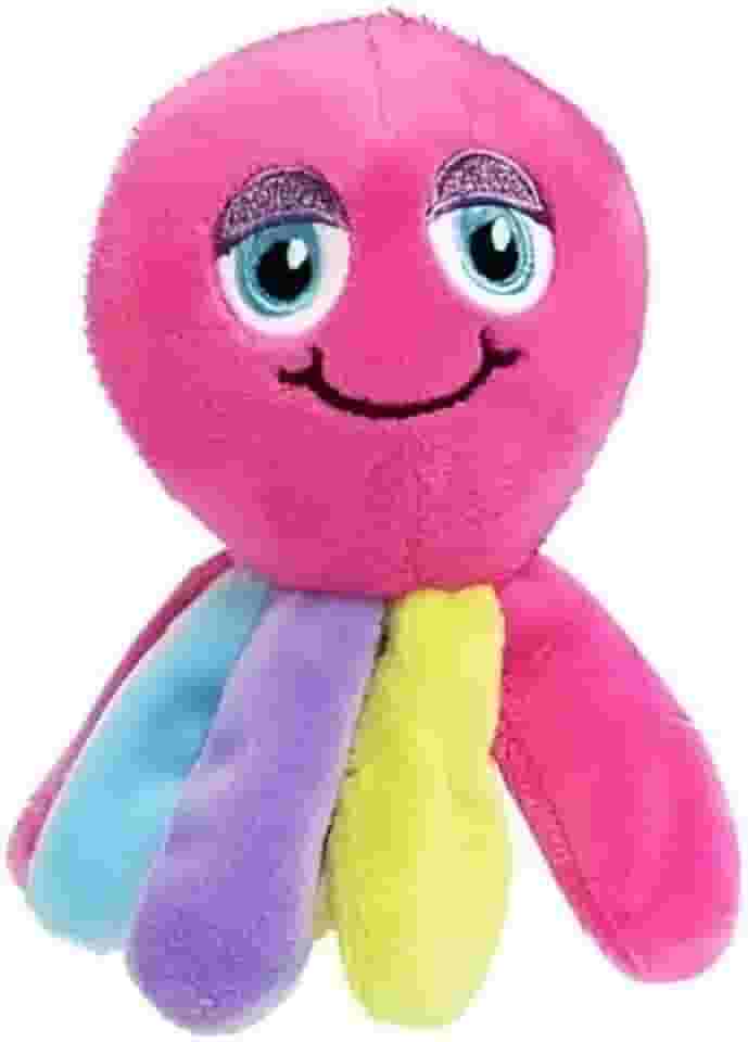 Brinquedo Polvo Pelucia Para Pet Com Som Cachorro Gatos Com Apito