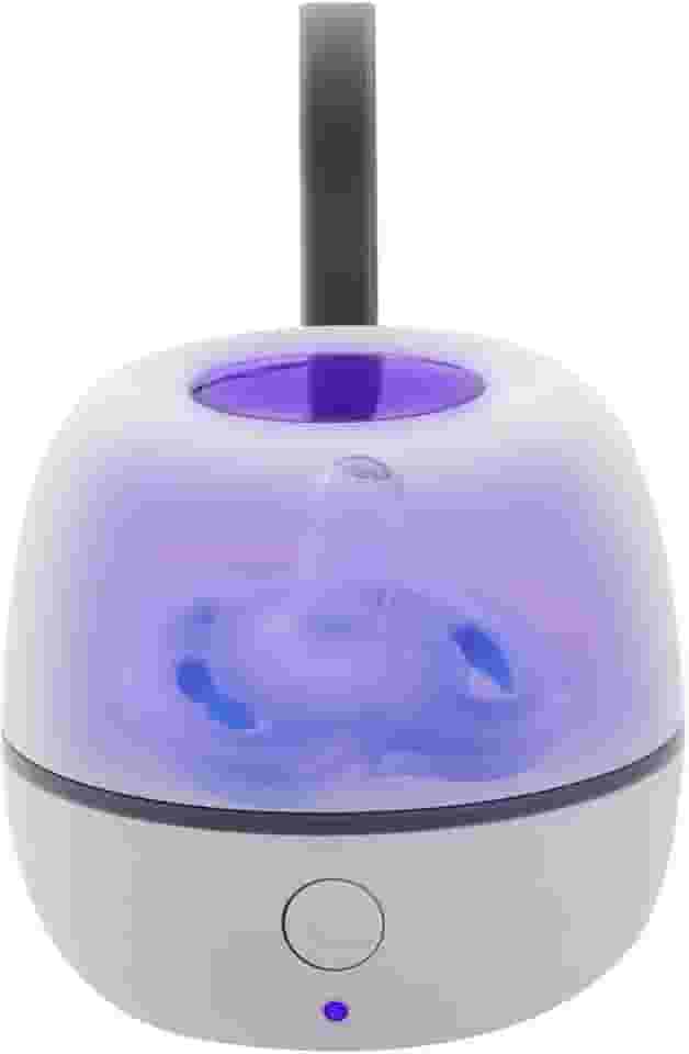 Estojo de chupeta UV portátil para viagem - Design compacto para casa e viagens, fácil de manter os itens do bebê limpos