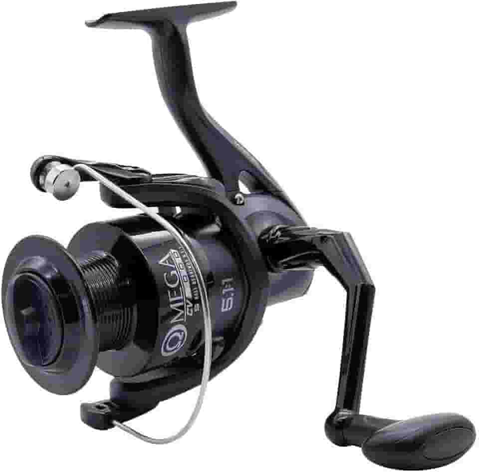 Molinete De Pesca Maruri Omega 1000 CV - 5 Rolamentos - Drag: 3Kg - 5.1:1 - Carretel De Longo Arremesso