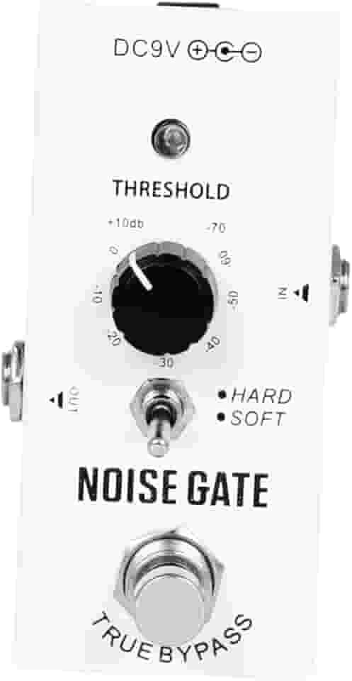 Esquirla Pedal de Guitarra Noise Gate Pedal de Efeitos para Guitarra Elétrica