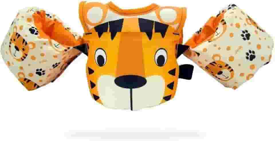 Colete Salva-Vidas Homologado Infantil Piscina (Tigre)