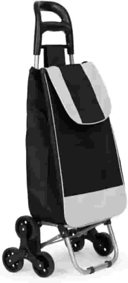 BolaAzul, Carrinho de Compras Feira multiuso 6 Rodas sobe escadas