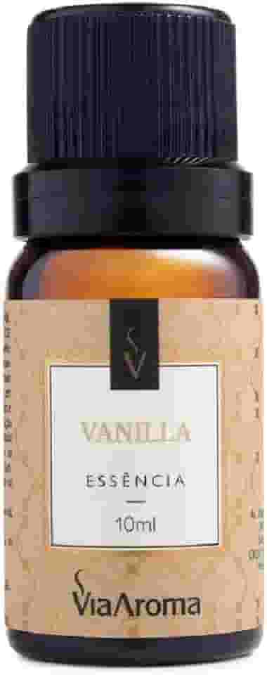 Essência Via Aroma Vanilla Para Aromatizador Aromaterapia 10ml